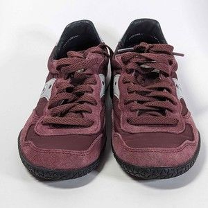Saucony Originals Bullet Suede Burgundy Women's Size 7.5
